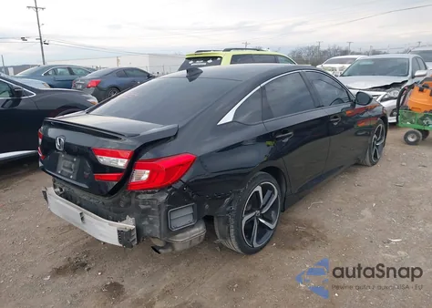 2020 Honda Accord Sport из США, поврежденный, VIN 1HGCV1F35LA120348